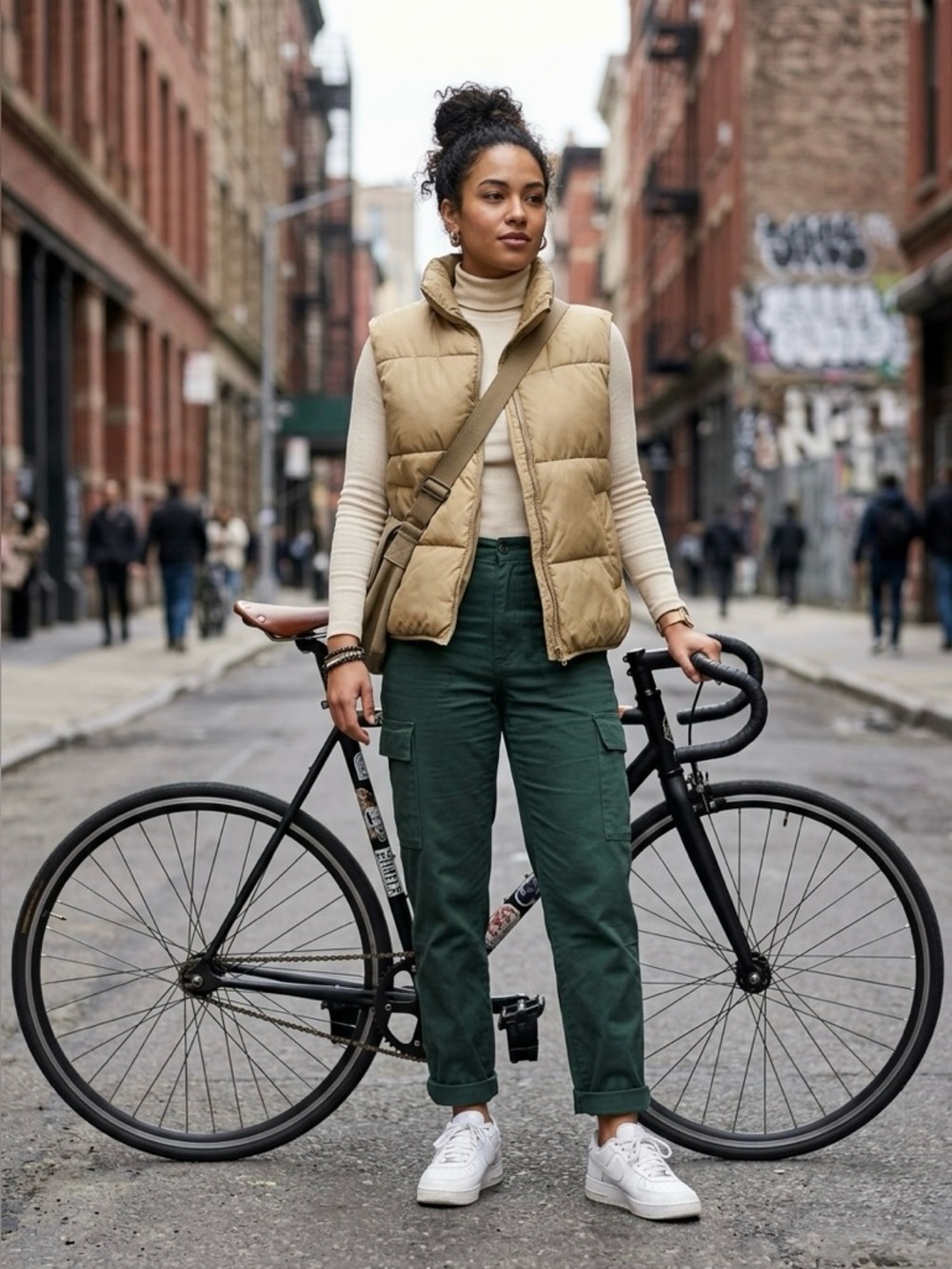 ๐ท&๐ผ Quilted Puffer Vest with Stand-Up Collar - Picture 9 of 9